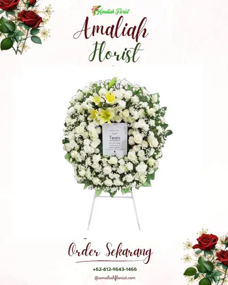 Krans Bunga Duka Bambukuning